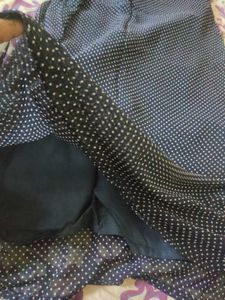 L-xl Size new unused large stitched Blue Kurta