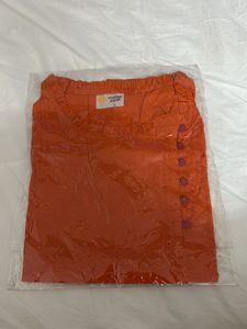 Classy Mother Earth Orange Tunic Top