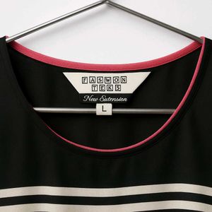Chic Multicolour Striped Tunic