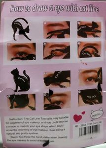Generic 2Pcs/Set New Cat Line Eye Makeup Eyeliner
