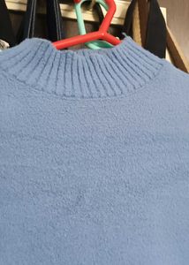 Woolen bodycon sweater dress