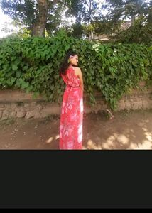 Backless Floral Maxi Dress