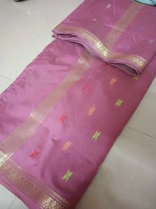 Mauve Butterfly Detail Saree