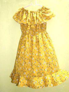 Floral Tie-Up Dress