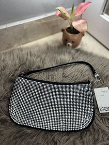 Silver Studded Bag