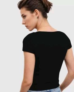 Black Ribbed Top