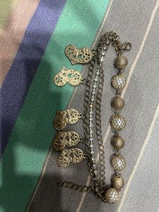 Charming Gold-Tone Bracelet