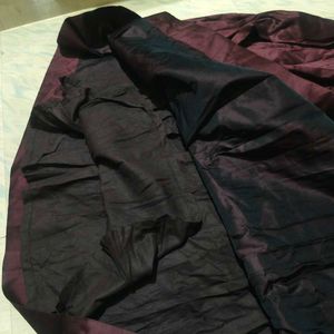 🍷 Elegant Maroon Pleated Skirt