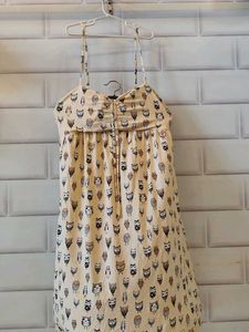 Owl Print Sundress