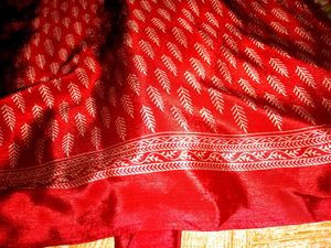 beautifull satin silk saree