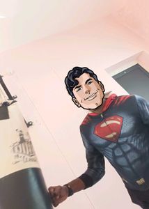 Superman Hoodie (S) (M)