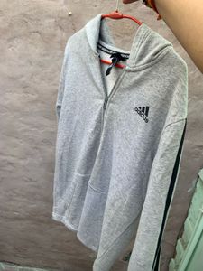 Orignal Adidas Gray Hoodie