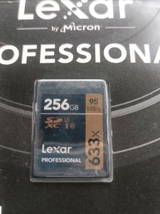 Lexar Professional 256GB SDXC UHS-I memory card