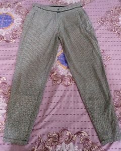 Patterned Casual Pants