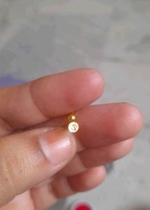 Beautiful New Small Plane Dimond Cut Studs