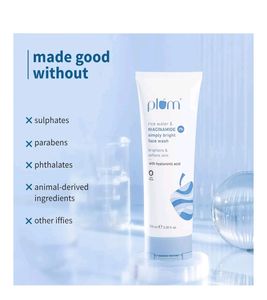 Plum Rice Water &amp; Niacinamide Face Wash