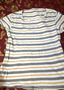 Striped T Shirt Combo