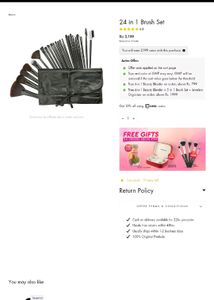 Combo Brush Set+ Beauty Blender Set