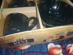 Cups And Serving Platter