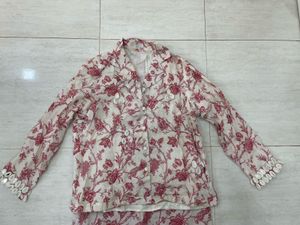 🌹 Thrift Find Alert! Vintage Bloom Linen Co-ord ✨