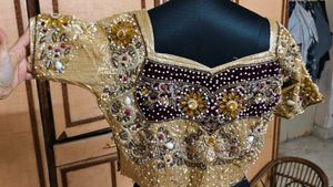 Bollywood style expansive 💯🔥 half lehanga saree