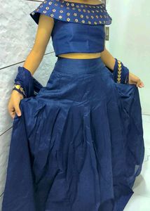 Reception Look Designer Ghagra Blouse