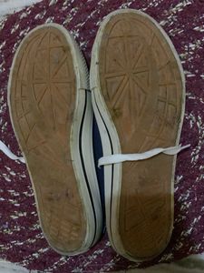 Classic Blue Converse Sneakers