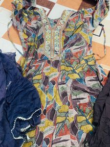 Anarkali Set With Duppata