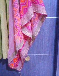 Olive Green Anarkali Suit