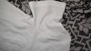 Basic White Top For Work And Casual Wear