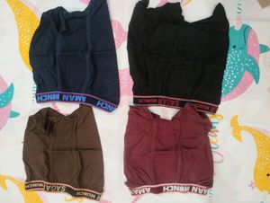 S, 80cm Size 5 Pack Brand Trunk For Men