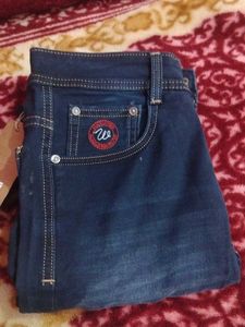 Dark Blue Denim Jeans