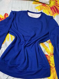Offer 🎉Offer 🎉Blue Sweat Shirt