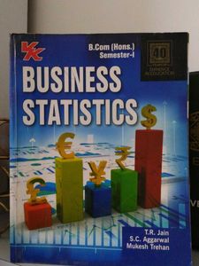 Business Statistics Book B.Com Hons/ Prog