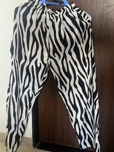 Zebra Print Pants
