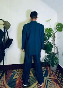 Loose fit  Blue Suit