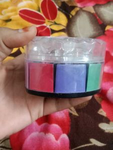 Colorful Face Paint Palette