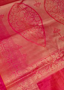 Hot Pink Silk Saree