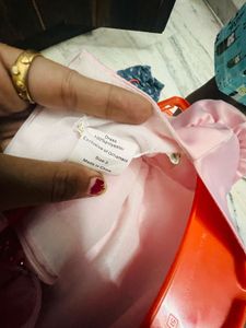 Beautiful Embroidered Pink Party Wear Frock