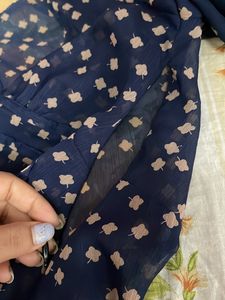 Beautiful Printed Blue Top