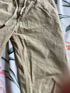 Boys Khaki Joggers