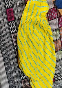 Yellow &amp; Blue Kurti