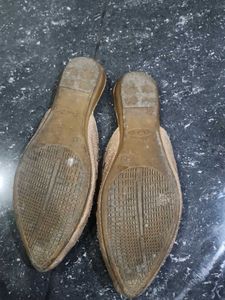 Golden Flats &amp; Sandals