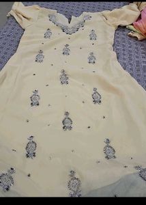 Elegant Embroidered Kurta