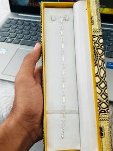 pure 925 silver bracelet wt:4.500gm
