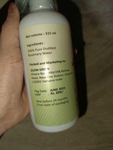 Rosemary Water