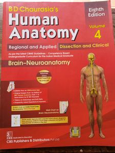 BD Chaurasia Anatomy Books Set + IB SINGH EMBROLOGY