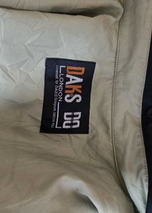 DAKS Coat - Black Both Side Wearing