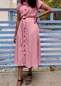 New Stylish midi Baby Pink Coloured...