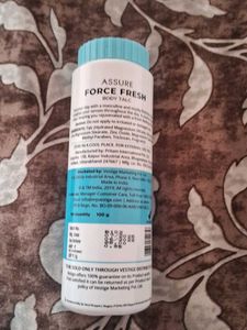 Assure Force Fresh Body Talc